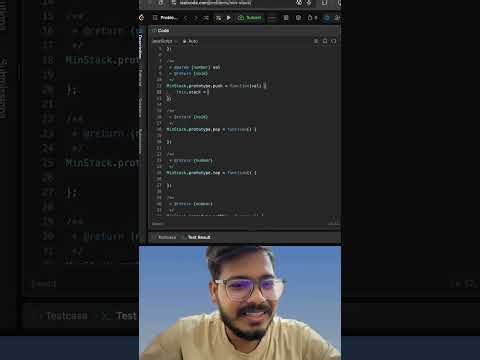 LeetCode: Min Stack Design | a stack that supports All operations must work in O(1) time.