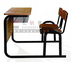 [Hot Item] Modern Style Wooden College Desk Classroom Step Chair University Chair