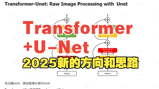 Transformer U-Net，2025依旧炙手可热！