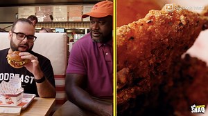 22K views · 438 reactions | On tomorrow's episode, Big Chicken FINALLY opens its doors and Shaq serves up his sandwiches to some foodie VIPS: Tasting Table, Boy With No Job, and Foodbeast! | Big Chicken Shaq | Facebook