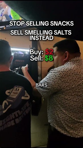 Why Smelling Salts in Bar Vending Machines Print Money