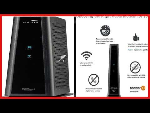 ARRIS SURFboard SBG8300-RB Review: Fast, Reliable Wi-Fi Cable Modem for Your Home