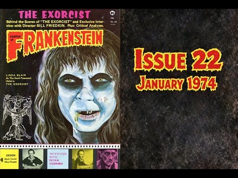 Castle of Frankenstein — Issue 22 — January 1974The Exorcist • Linda Blair • Peter Cushing Interview