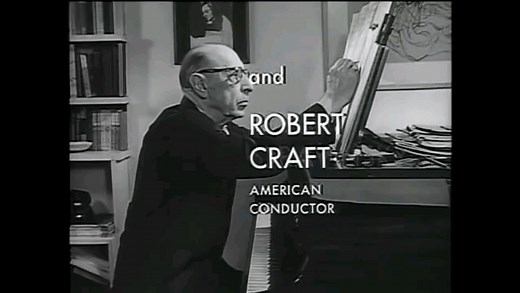 【斯特拉文斯基纪录片】A Conversation with Igor Stravinsky 1957