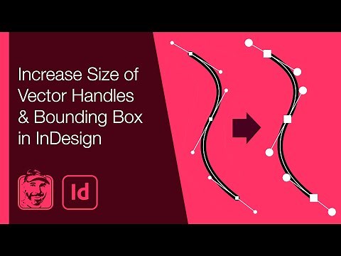 Increase Size of Vector Handles & Bounding Box in InDesign