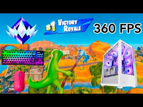 Fortnite Unreal Ranked Reload On PC | Keyboard & Mouse Gameplay | 360 FPS | 4K