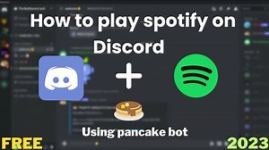 how to add spotify to discord using pancake bot for FREE!  How to Play Spotify in Your Discord (2023...
