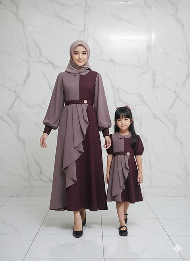 1.3M views · 14K reactions | inspiration for children's and mothers' dress designs . #sewing #frockdesign #fblifestyle #patternmaking #fashion #costura #creativemom | Uul Miftah | Facebook