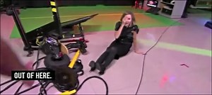 VIDEO: News anchor crashes scooter on live TV