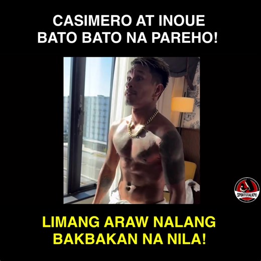 Casimero at Inoue BATO BATO na! Bakbakan na! #SportsTalkPH #boxingnews #boxing #pacquiao #philippines