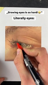 Simple Way to Draw An Eye #howtodraw #drawingtutorial #asmr | Franciszek Bielak