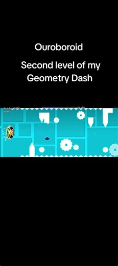 I wanted to create a little Geometry Dash for fun #geometrydash #Ouroboroid #cool #fun #youtube