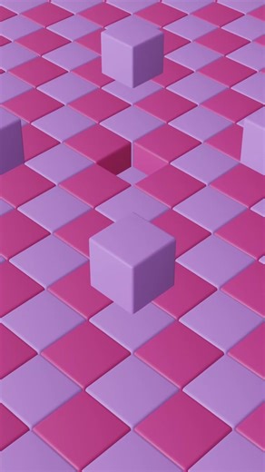 Checker Boxes Moving in Perfect Sync 😍 | Satisfying Loop #shorts #animation #asmr