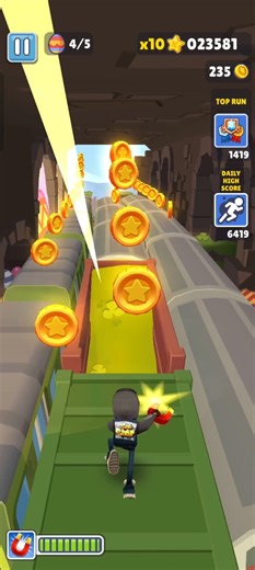 infinity gold coin 😎#subwaysurfers #trending #gaming #shorts