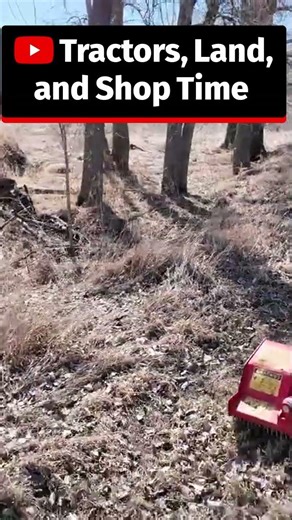 First Flail Mower Run of the Season! 🚜