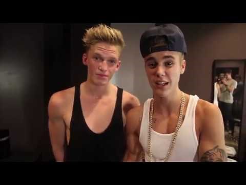 Justin Bieber surprises Cody Simpson at his Paradise Tour show in LA