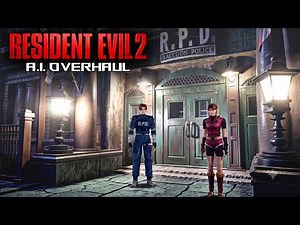 🔴 The Shiniest Resident Evil 2 Classic HD Mod Ever | Leon A + Claire B