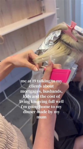 Young Hairdresser's Client Conversations at 19