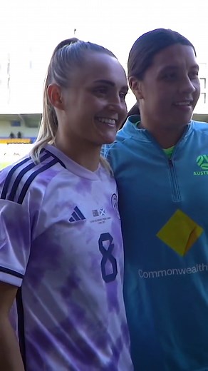 When Sam Kerr met Sam Kerr 🤝 | Scotland National Team