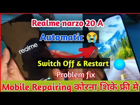 Realme narzo 20a automatic switch off & Restart problem fix || All Realme Mobile ||