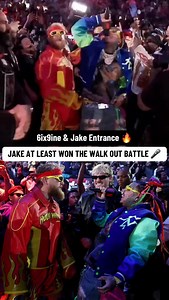 Don’t lie, Jake Paul’s entrance had you turnt up‼️ #JakeJoshua @netflix @mostvaluablepromotions | All the Smoke Boxing