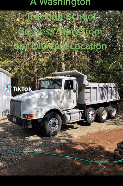 We are so proud of you Dave! Thank you for trusting us and obtaining your CDL at our Olympia Location! Call us today if you are looking to get your CDL! #tiktokviral #tiktok #washington #cdlschool #washingtontrucker #washingtontrucking #washingtontruckingschool #successstory #successmotivation #truckinglife #olympiawashington #olympia #thurstoncountywa