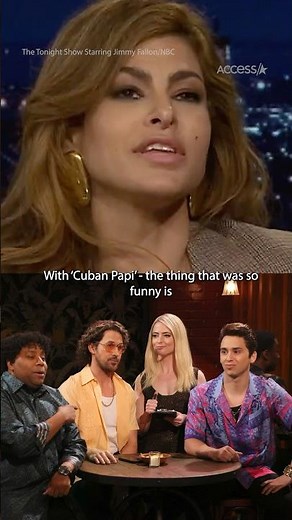 How did Ryan Gosling perfect his Cuban accent? Eva Mendes explains.