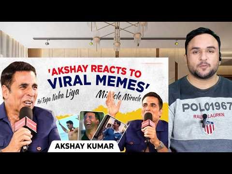 Reaction On Akshay Kumar Reacts To Akshay Kumar Memes | Akshay Kumar Viral Memes|Akshay Kumar Comedy