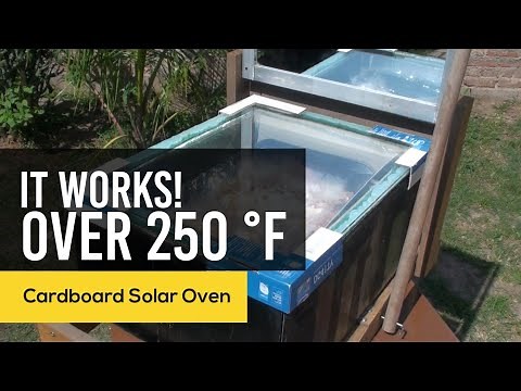 How To Make a Solar Oven with Cardboard