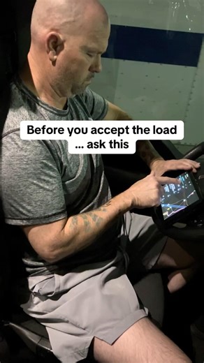 Before You Accept the Load… Do This Math First | CDL Reality #truckdriver #cdl