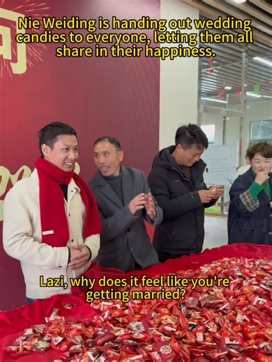 Nie Weiding's 40kg Wedding Candy Surprise