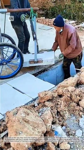 Manhole cover moving clamp tool