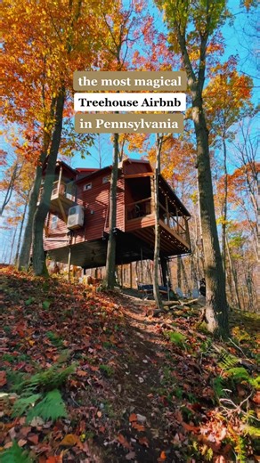 Magical Treehouse Airbnb in Pennsylvania
