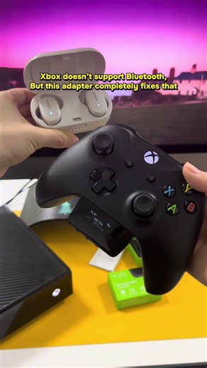 Xbox doesn’t support Bluetooth,But this adapter completely fixes that #bluetooth #xboxone #adapter