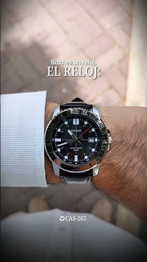 CASIO MTP-VD01 ⌚ El gran reloj de cuero