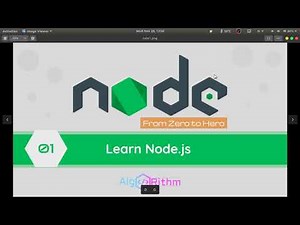 الدرس 1# مقدمة دورة node.js