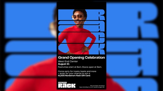 Nordstrom Rack announces Lubbock location’s Grand Opening date