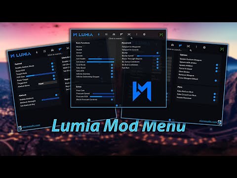 Lumia Mod Menu | Best FiveM Cheats & Undetected | Spawn Money | Aimbot | ESP | Storm's Alts
