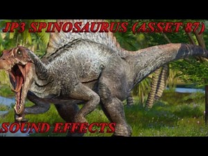 Jp3 Spinosaurus (Asset 87) Sound Effects