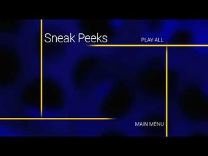 Sneak Peeks Menu (Mid-2000s Template) No More