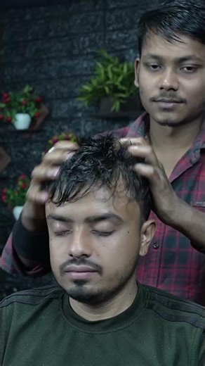 Crunchy Neck Cracking With Scratching Massage ASMR #shorts