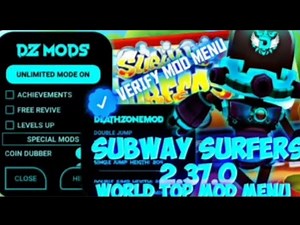 Subway Surfers Mod Menu — AUTO UPDATE! 🔥 Full Showcase