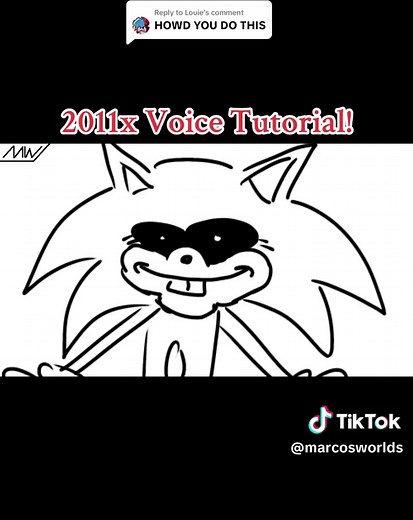 Voice Effect Tutorial for Sonic EXE Fans