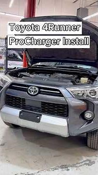 Toyota 4Runner ProCharger Install! #procharged #procharger #4runner #offroad #supercharged #toyota