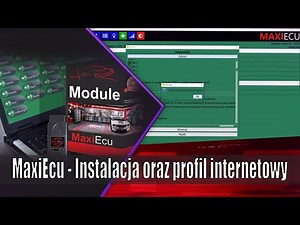 MaxiEcu - Instalacja oprogramowania oraz konto użytkownika