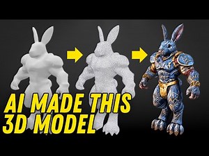 Can This AI Make 3D Models?!!
