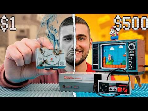 1$ vs 500$ LEGO ПРИСТАВКА !)