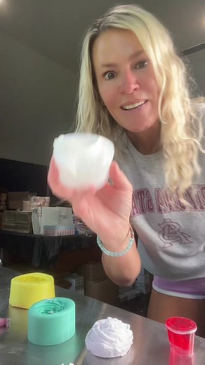 DIY Strawberry Creme Frappuccino Slime Making Tutorial