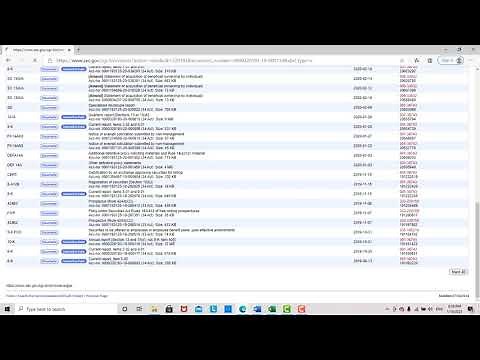 Download a 10K from EDGAR