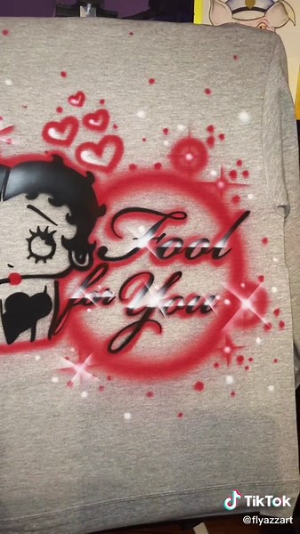 Betty Boop Valentine's Airbrush Drop Now Live!